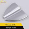 Adequado para 16 KX5 triângulo frontal lantejoulas KX5 corpo chapeamento porta dianteira triângulo interno painel decorativo peças automotivas