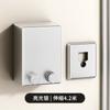 Tendedero invisible para interiores, colgador de ropa sin perforaciones, tendedero retráctil, artefacto para secar ropa, balcón, baño, cable de acero retráctil