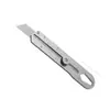 Cuchillo de Utilidad Multifuncional, Resistente, Completamente de Acero, Cuchillo de Utilidad de Acero Inoxidable Engrosado, Cuchillo para Papel Tapiz, Soporte de Cuchillo de Grado Industrial, Herramienta Duradera