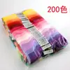 Linha para Ponto Cruz DIY, Linha para Palmilha, Linha para Ponto Cruz com Linha Combinando, 447 Cores de Linha de Bordado, Linha de Bordado Tecida à Mão
