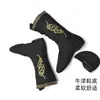 Botas Mongolas para Exteriores Botas de Baile para Niñas Botas de Caballo Zapatos de Baile Tibetano Botas de Baile Étnico Jazz Botas de Marinero para Hombre