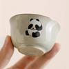 Set de té de viaje de vitrocerámica Panda Taza Expresa olla portátil dos tazas portátil Empresa Empresa Empresa regalo