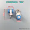 Accesorios para cortinas polea riel recto rueda colgante lámina de acero inoxidable polea de riel eléctrico polea de riel curvo suministro directo de fábrica