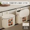 Cubo de basura de cocina, Cubo de basura colgante para inodoro, Contenedor grande de almacenamiento de residuos de alimentos, No es necesario agacharse, Cubo de basura elegante