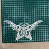 Renda de borboleta solúvel em água renda de bordado solúvel em água modelo de borboleta vazada renda de bordado para calcinhas
