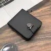Suministro transfronterizo de carteras para hombre, artículo más vendido de Amazon, gran capacidad, múltiples ranuras para tarjetas, estilo retro europeo y americano, cartera de cuero para hombre, en stock del fabricante