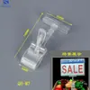 Etiqueta de Preço de Frutas e Verduras de Supermercado Cartão de Exibição A5 Clipe Publicitário Pop Clipe de Polegar Transparente com Moldura