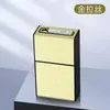 Nuevo juego de 20 piezas de pitilleras de gran capacidad con encendedor, carga USB, a prueba de viento, personalizadas y modernas, directo del fabricante