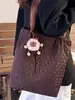 Bolso de Hombro de Moda para Mujer Otoño 2025 Bolso Tote Casual de Gran Capacidad para Estudiante Viajes al Trabajo