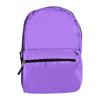 Mochila Versátil de Cor Sólida Moda Versão Coreana Transfronteiriça para Alunos do Ensino Médio Mochila Escolar Simples Grande Capacidade Leve Bolsa Esportiva de Viagem