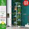 Suporte de Flores Multicamadas Preço Especial Varanda Suporte Suspenso para Pothos Interior Suporte de Armazenamento de Chão Arte em Ferro Sala de Estar Suporte para Vasos de Flores Tipo Suspenso
