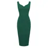 Amazon transfronterizo Europa y Estados Unidos vestido retro de color liso moda sexy falda de cadera comercio exterior mujer 8033