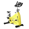 Bicicleta de control magnético dinámico de grado comercial, bicicleta con ventilador de resistencia al viento silencioso, bicicleta de interior para el hogar, pérdida de peso en el gimnasio