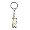Suministro Directo de Fábrica de Lindo Colgante de Llave de Cachorro, Parche de Material Adhesivo Resistente al Desgaste, Accesorios de Llavero de Mochila Escolar de Alta Gama