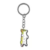 Venta al por mayor del fabricante Lindo Corgi Mascota Colgante Premium Parche de Material de Goma Suave PVC Llavero DIY Colgante para Llaves de Mochila