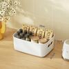 Caja de almacenamiento de ropa para el hogar, caja de almacenamiento de cosméticos, cesta de almacenamiento de artículos diversos de gran capacidad, caja de almacenamiento de juguetes