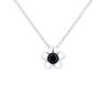 Collar Compacto Estilo Coreano con Flor para Mujer, Moda Retro, Cadena de Clavícula Personalizada de Flor de Durazno, Elegante Cadena para Suéter
