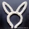 Diadema para el cabello 13 cm soporte de orejas de conejo no luminosa puesto de lugar escénico puesto callejero mercado nocturno superventas hombres y mujeres, viejos y jóvenes orejas de oso