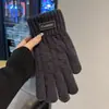 Nuevos Guantes de Invierno para Mujer, Tejidos con Forro Polar, Engrosados para Calidez, Manoplas para Estudiantes, Adecuados para Ciclismo al Aire Libre en Invierno, Algodón a Prueba de Frío