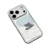Gatito Durmiendo Adecuado para Funda de Teléfono Móvil Apple 17Pro Iphone16Pm Textura de Cuero 15 Elegante 14Plus Anticaída 13