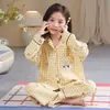 Pijama para Niños para Otoño e Invierno, de Manga Larga, Lindo Dibujo Animado Ropa de Casa para Niños, Conjunto de Pijama Infantil que Se Puede Usar Afuera