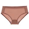 Sujetador push-up ajustable con cinta de algodón, suave, cómodo y transpirable con encaje a rayas de malla cruzada de seda Ya, ropa interior sin marcas.