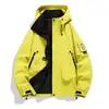 Tela a Prueba de Tres Elementos de Productos de Fujian Chaqueta de Asalto para Exteriores Estilo Pareja para Exteriores Talla Grande Chaqueta de Asalto para Montañismo Productos de Alta Calidad