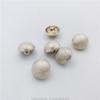 Traje de moda para mujer, esencial, combinable, con hebilla semicircular de champiñón, abrigo metálico personalizado, de lana de cachemira.
