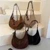 Bolso de axila estilo coreano de moda, popular, de alta calidad, alta apariencia, versátil para hombro y cruzado, para mujer, con gran capacidad