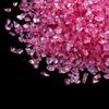 Aurora color mágico fragmentos arte de uñas cristal transparente arena de vidrio de color material de arena movediza diy relleno grava venta al por mayor