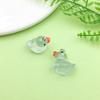 1 Novo Material de Resina Pingente Pingente Série Pato Luminoso Artificial DIY Pulseira Colar Acessórios de Joalheria