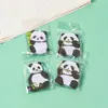 Notas Adhesivas con Forma de Panda Alienígena para Estudiantes, Lindas y Estéticamente Agradables, Papel Adhesivo para Notas para Diario, Notas de Mensajes y Notas Adhesivas Reutilizables