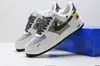 Tênis Putian Puro Vintage Desgastado Cor Retro Lavada Tênis Air Force 1 Tendência Versátil Af1 Tênis Esportivo Masculino