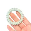 Anillo para el Cabello Pulsera de Color Gelatina Translúcida Tipo Cable Telefónico Pulsera Elástica para el Cabello Serigrafiada Macarrón Banda para el Cabello Adorno para la Cabeza