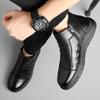 Moda Invierno 2022 Zapatos Casuales de Caña Alta para Hombre de Algodón Antideslizantes Transpirables Acolchados con Forro Polar Cálidos Zapatos de Papá