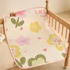 Sábana de Cama de Bebé de Dibujos Animados, Protector de Pañal de Bebé 100% Algodón, Impermeable y Transpirable, Tamaño Grande para Noche, Lavable a Máquina, Protector para el Cuidado Menstrual