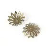 Soporte de flores de hierro diy accesorios para sombrero de flores pasador hecho a mano casero pendientes pulsera collar joyería espaciador