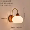 Carga sin cables instalación magnética lámpara de pared para mesita de noche luz de lujo pared de fondo de sala de estar francesa pasillo lirio dormitorio hierro