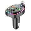 Reproductor MP3 para coche Q11 nuevo Bluetooth para coche Carga rápida PD/QC3.0 Transmisor FM USB para coche FM