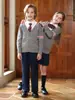 Conjunto de Uniforme Escolar Primario, Uniforme de Jardín de Infancia, Uniforme de Clase Estilo Británico, Uniforme de Fabricante, Uniforme de Presentación Coral, Uniforme de Presentación del 1 de Junio