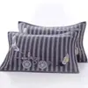 Toalla de Almohada Grande Algodón Par Tres Capas Gasa Adulto Cabeza de Almohada Pañuelo de Cabeza Remate Absorbente de Sudor Parejas Estilo Europeo Toalla de Almohada