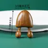 Rascador de Meridianos Masajeador de Sándalo Rana Pequeña Masajeador Universal Facial, Craneal y Ocular Relajante