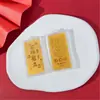 Adesivo de Telefone Dourado com Bênção do Oficial Celestial de Ouro Puro, Adesivos de Riqueza e Sucesso Acadêmico, Garantido para Passar em Exames, Pingente de Cartão Dourado, Ímã de Geladeira