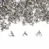 Suporte Vazio de Aço Inoxidável com Três Garras DIY Base para Cravação Opalina Esfera Redonda Suporte de Garra Brincos Língua Unha Piercing Fábrica de Joias Venda Direta