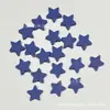 Contas de Madeira em Forma de Estrela de Cinco Pontas na Cor Natural da Madeira, Contas de Madeira em Forma de Coração, Estrelas de Cinco Pontas Coloridas para DIY, Fábrica de Contas de Madeira em Forma de Coração Fornecimento Direto da Fábrica