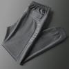 Calça Masculina Romana em Tencel Calça de Moletom Masculina Outono Alta Elasticidade Confortável Calça Casual Versátil Tendência Solta Reta