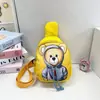 Bolsa Cruzada para Viaje de Bebé Niño y Niña de Dibujos Animados Coreanos de Alta Apariencia al por Mayor Bolso de Hombro Bolso de Pecho Oso Billetera