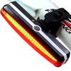 Luz trasera de bicicleta luz trasera de carga para coche de carretera luz de advertencia de seguridad intermitente faro de bicicleta de montaña accesorios equipo