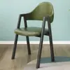 Silla de comedor para uso doméstico, silla de estilo nórdico moderno simple, silla de escritorio para dormitorio y estudio, taburete de ocio con respaldo, mesa y silla de comedor comerciales
