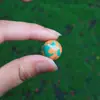 Shixi Bisutería Decorativa al por Mayor Bolas de Pascua Transfronterizas Huevos Redondos de Piedra Natural (No Ovalado)